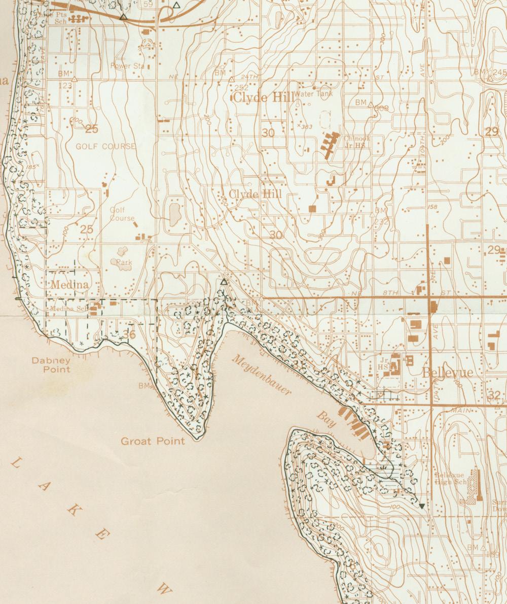 Shoreline Map: Bellevue Hill Map Source: Michael J.