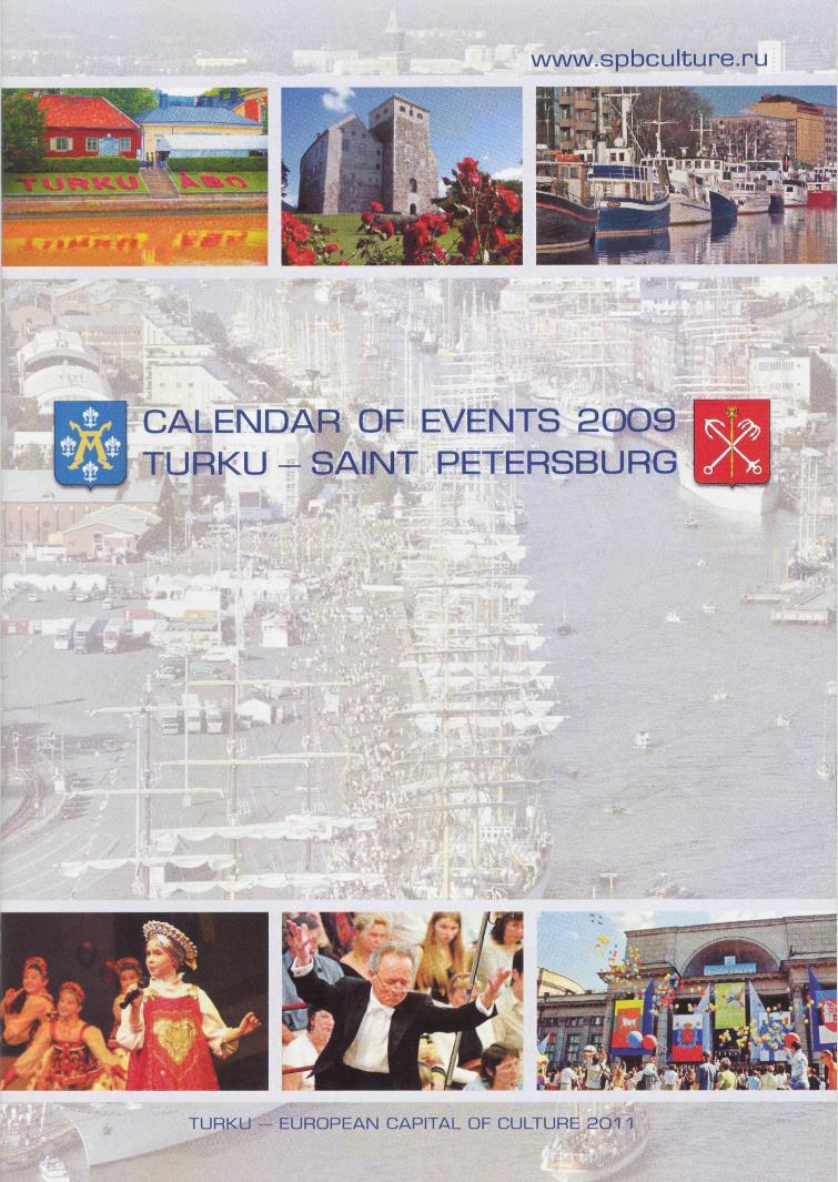 Calendar of Events. Turku St. Petersburg 