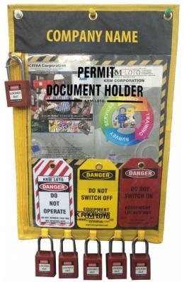 Minimum five slot at bottom of permit holder to hang anything as your require like key, key chain,lock, hasp.