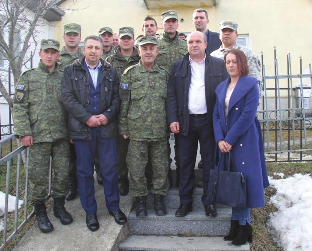 THE PROJECT/DONATION OF THE KSF, DETAL CHAIR TO THE MUNICIPALITY OF ARTANA Under the organization of the Department of Civil-Military Cooperation of the MKSF, to Municipality of Artana (Novo Brdo),