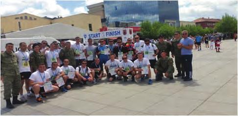 Participation of the KSF s members in the Pristina International Half Marathon 2017