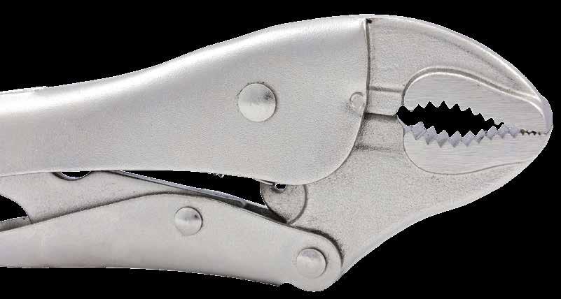 730338 LOCKING PLIERS - OPEN STOCK Made of Chrome Molybdenum steel for added durability Heat treated handles, pins and jaws