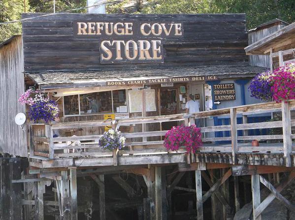 Refuge Cove via the scenic route,