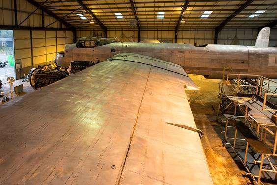 The hangar will be cleaned and prepped ready to be reopened on the 3rd