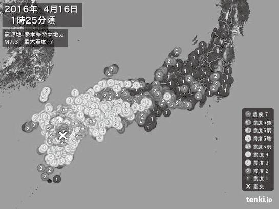 IFPW 21 risk for earthquakes. Slide 3 Main shock: M7.3, hitting Kumamoto on April 16 4 月 16 日に熊本はマグニチュード7.