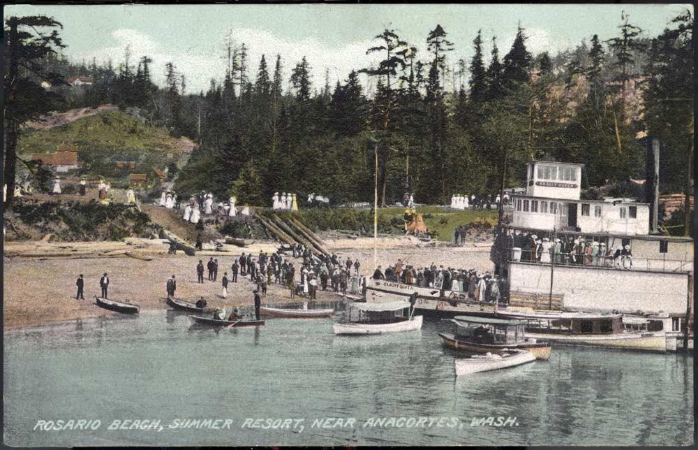 Keep reading to find out about the Park 100 years ago and more! Picnic at Rosario Beach! by Pat Johnson Did you get a chance to picnic at Rosario Beach this summer?