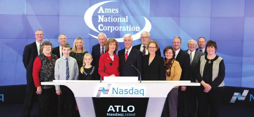 HISTORY In 1975, First National Bank established Ames National Corporation to serve as its holding company in an effort to expand into additional communities. Since that time, State Bank & Trust Co.