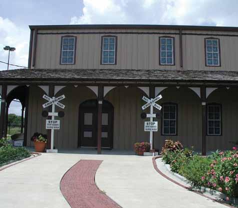 The Railroad Museum is modeled after the original depot 2Rosenberg Railroad Museum 1921 Ave. F Rosenberg 281-633-2846 rosenbergrrmuseum.