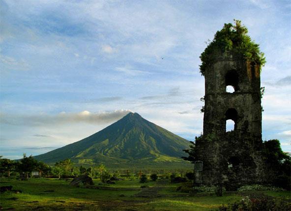 the fierce and fiery Mayon Volcano and Bulusan Volcano.