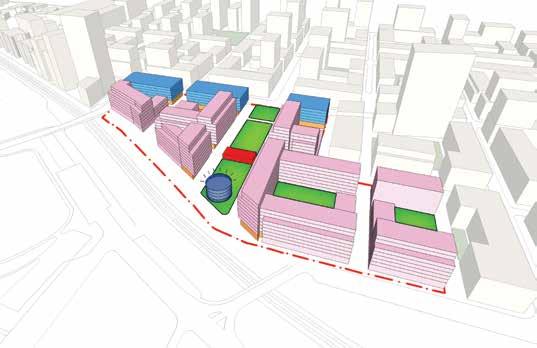 vision of this precinct. As such, the following design principles were used to determine a suitable masterplan for the site which fits into the wider vision for the precinct. 01.