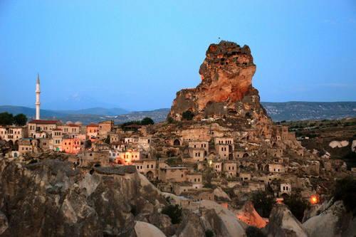 Dwellings, troglodyte villages and underground towns the remains of a