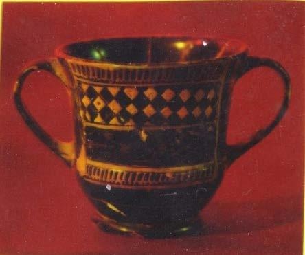 The Mycenaean imports in central Albania as a keftiu cup, etc.