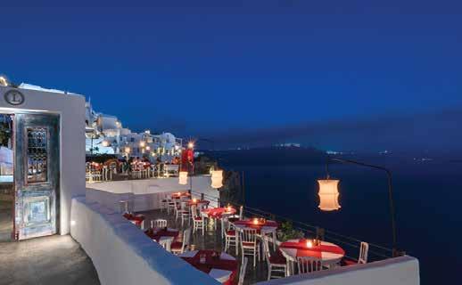 Explore Santorini s rich vineyard while seated on the famous cliffs royal table.
