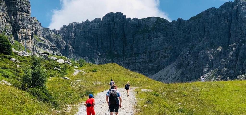 In the Alps there are many different hiking trails. This day will be spent by enjoying the beautiful views of the mountains. Everyone will be able to walk in the mountains as much as they want.
