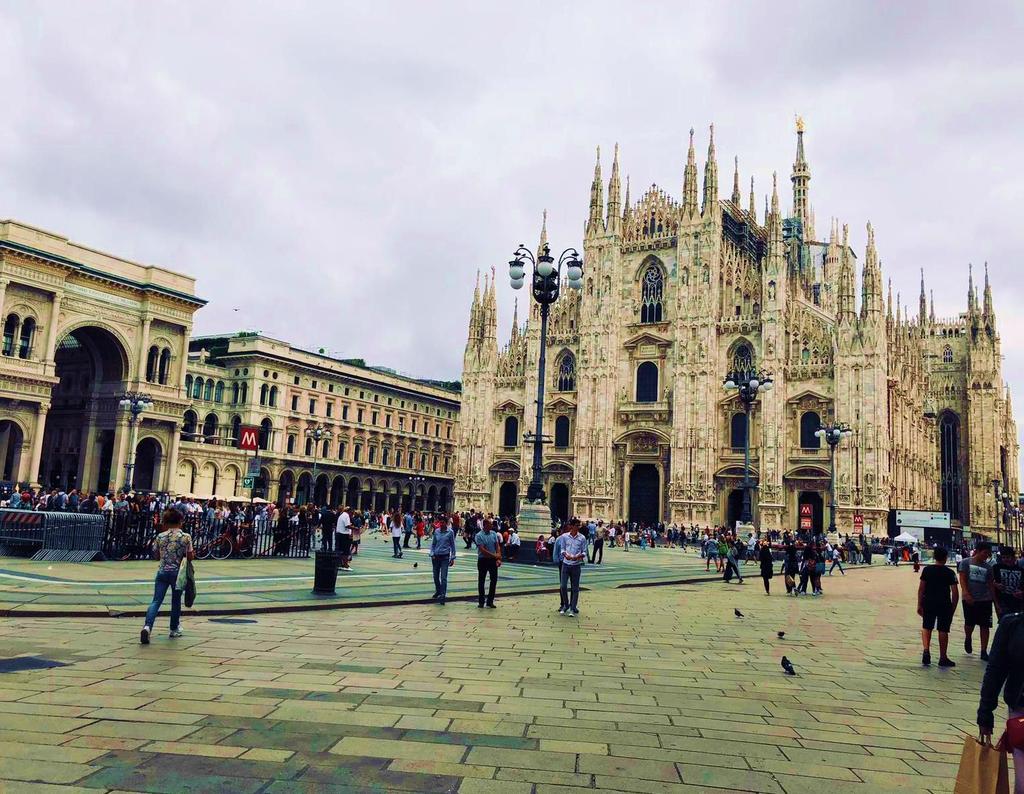 2nd option - going to Milan. Milan is a beautiful and amazing city Milan is an absolute behemoth of a city and has the most populated metropolitan area in Italy with 1.3 million people, and 3.