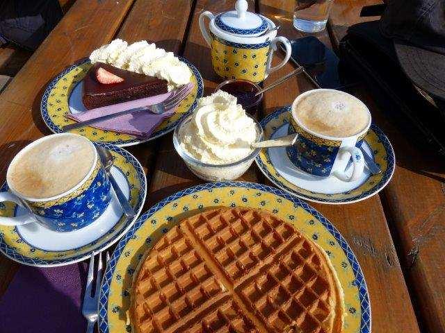 cake and the waffles, as our travel guide