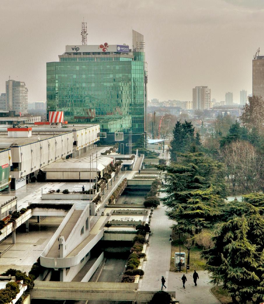 In the period between 1963 and 1980 Skopje has became the most internationally built city in Yugoslavia.