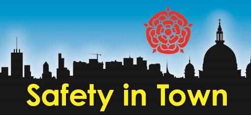 The Safety in Town Scheme - Look out for the window stickers