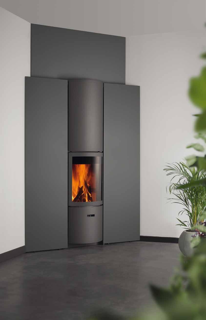 Stûv Stories +Stûv 30-in corner solution + Three modes of operation + Broad palette of colours + Ability to be connected to the outside air + Fan