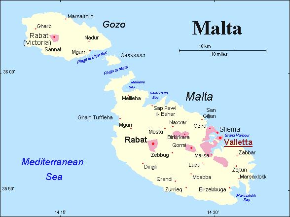 MALTA IS AN ARCHIPELAGO OF THREE ISLANDS MALTA, GOZO AND COMINO- IN THE MEDITERRANEAN SEA.