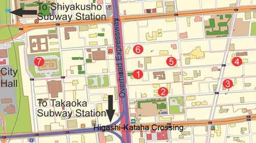 10 NAGOYA CULTURAL PATH The district between Nagoya Castle and Tokugawa-en is an area rich in preserved historical buildings and is known locally as the Bunka no Michi - the cultural path.