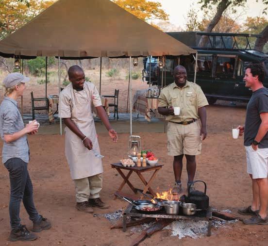 A stay at the lodge will allow guests to unwind from their action-packed camping adventure by indulging in various