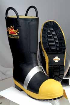 Roomy steel toe provides extra comfort, and steel bottom plates and shanks offer unmatched impact/ compression and puncture protection.