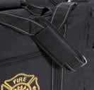 FIRE-DEX 911 HELMET Padded shoulder strap 15" Width SPECIFY COLOR: Red or Black Red Black BL429 X-Large Turnout Bag $48.