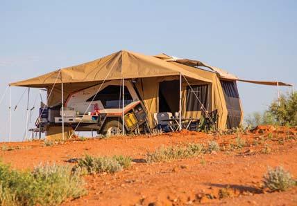 (optional on Yulara) Camping CONFIGURATIONS The
