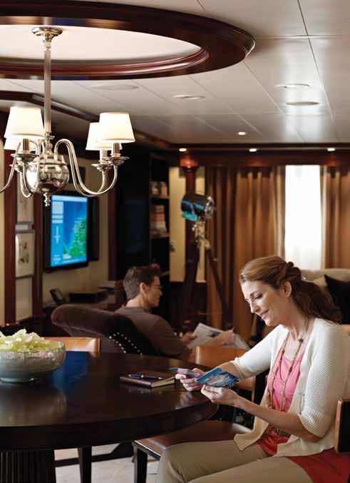 Sactuary Cocierge Of all the pleasures o board, perhaps oe is as comfortig as your luxurious suite or stateroom.