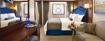 C1 C2 Deluxe Ocea View Stateroom With the curtais draw back ad the atural light streamig i, these ewly redecorated 165-square-foot staterooms feel eve more spacious.