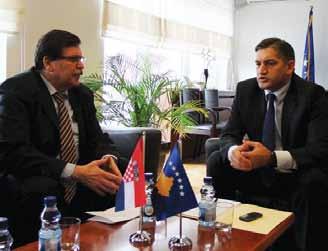 Kosovo and Croatia will soon have a cooperation agreement in economy Pristina, 6 April 2011 Republic of Kosovo will soon formalize economic cooperation with the Republic of Croatia, announced today