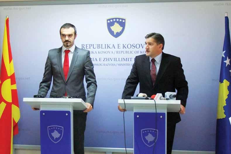 Kosovo Macedonia Economic Relations have achieved positive developments Pristina, 14 October 2011 Economic relations between the Republic of Kosovo and the Republic of Macedonia have reached positive