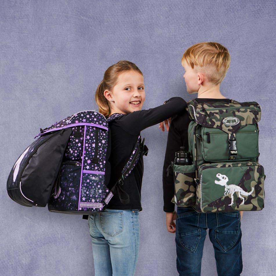 and backpacks to be functional and easy to use, even for a child.