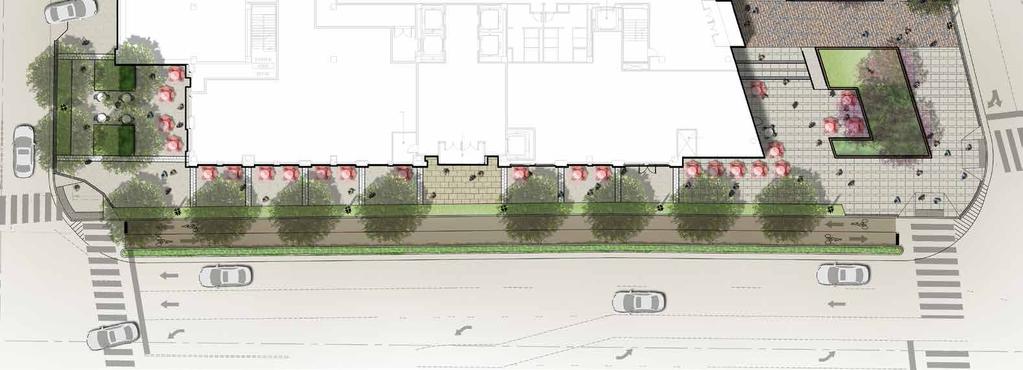 North Wakefield Street Systems: Cycle Track Concept Not to Scale RESIDENTIAL N.