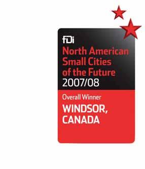 2007/2008 fdi North American Cities of the Future - Canada Small cities : 100,000-500,000 population 1 Windsor, Ontario 2 London, Ontario 3 Waterloo, Ontario 4 Chatham-Kent, Ontario 5 Saskatoon,