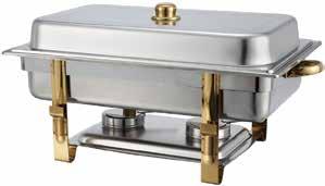Weight SeriES 408-1 708 Classic art deco design with gold accents Polished stainless
