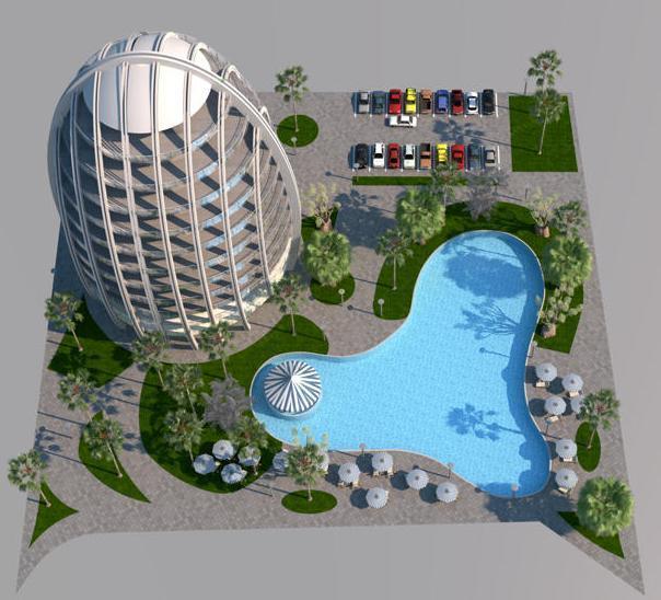 naklia Hotel Plot # 3 Parking Lawn Hotel Pool Bar RCHITECTURL CONCEPT: Building Size 5800 sq.