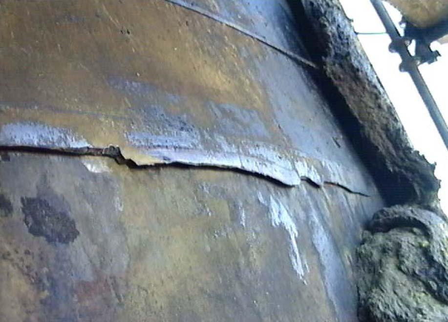 Fatigue Cracks Fatigue cracks in circumferential welds of