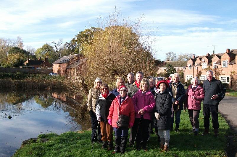 Walking Group - November Walk from Whatcote Our walk on Wednesday 13 th November was scheduled to be 5-5½ miles. The weather was perfect after all the rain during early November.