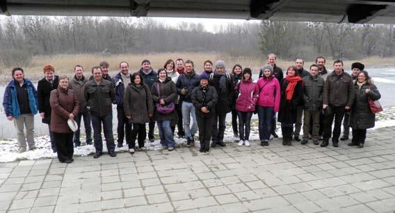 NATREG team on a site visit through Regional park Mura Drava. NATREG newsletter 04 April 2011 Dear readers!