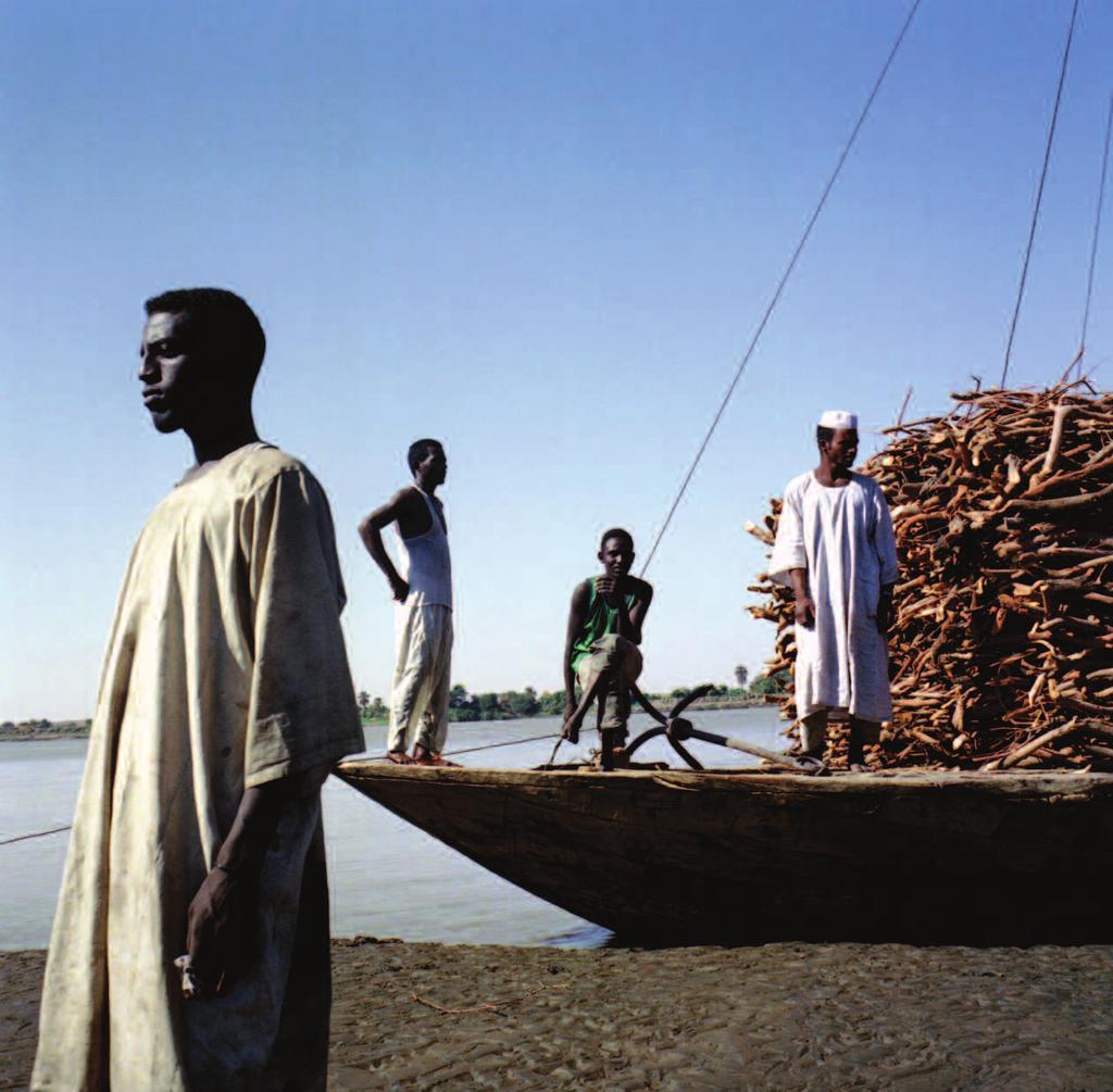 On the banks of the Nile at