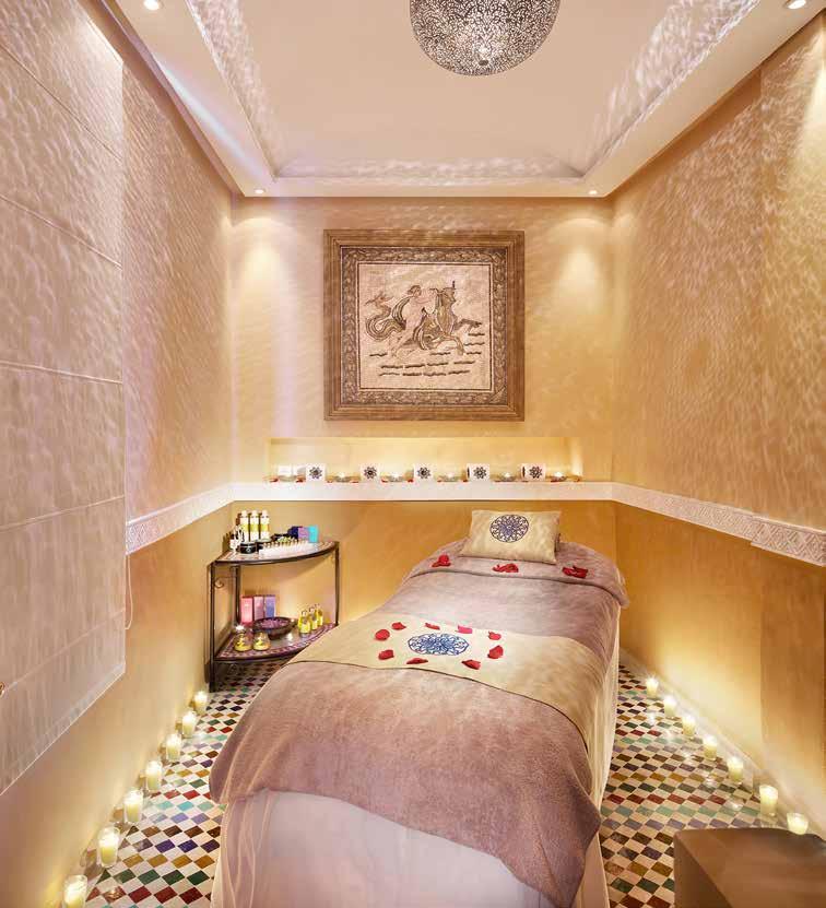 THE ASOUNFOU SPA AND INDOOR POOL Asounfou is the Berber word meaning relaxation.