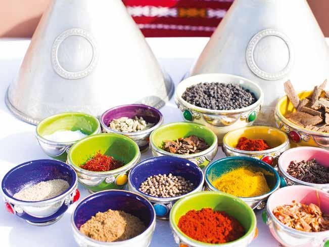 things to do MOROCCAN CUISINE Get a taste for Morocco with Kasbah Tamadot s cookery lessons.