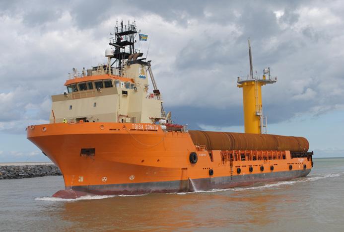 This is one of six sister vessels being built for Seacosco Offshore to the Rolls Royce UT 771 WP design.