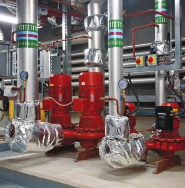 latest technologies and connection to a site-wide Combined Heat and Power (CHP) driven hot water distribution network.