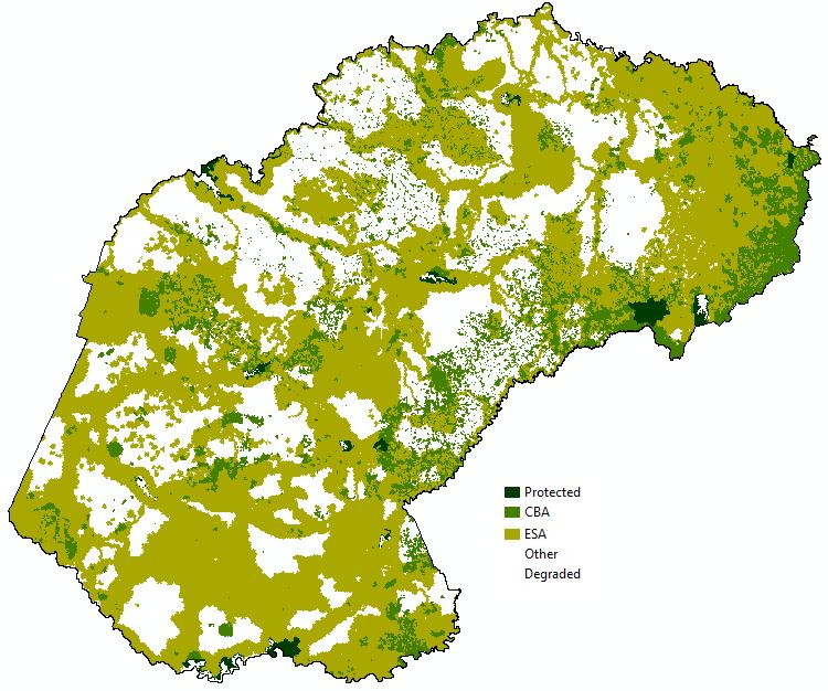Free State Finalizing terrestrial component of Free State biodiversity plan Creating an updated wetland layer (spatial only,