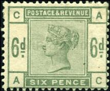 30 1884 2p dl lil 14 Typo; ' Queen
