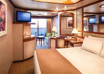 A STATEROOM FOR EVERY TASTE AND BUDGET From comfortable and affordable interiors to spacious suites, Princess recognized as one of the Best Lines for Suites by Cruiseline.