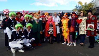 It has been a fun time with a number of visiting authors and of course a very successful book character parade.